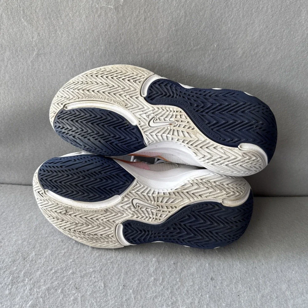 Nike Boys Giannis Immortality 2 DQ1943-102 White Basketball Shoes Sneakers Sz 7Y